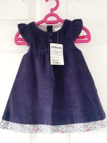 BNWT Jojo Mama Bebe Corded Baby Dress