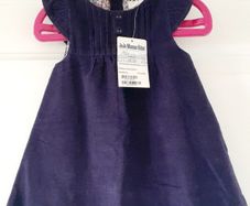 BNWT Jojo Mama Bebe Corded Baby Dress