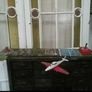 Vintage Tin Toy Plane Image 2