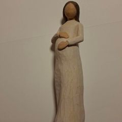 Willow Tree - Cherish - A Pregnant Lady  Figurine  8" = 20cm