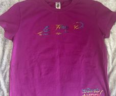 Brand new Christian Audigier Ed Hardy teenager fuschia t-shirt size XL age14/15 Free post