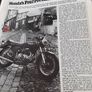 vintage biker magazine 1980 Image 8