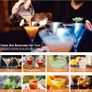 10pcs Set Cocktail Shaker Stainless Steel 350ml Cocktail Making Set with Wooden Stand Maker Drink Mixer Accessories Bar Tool Gift Set for Bartender Home Image 5