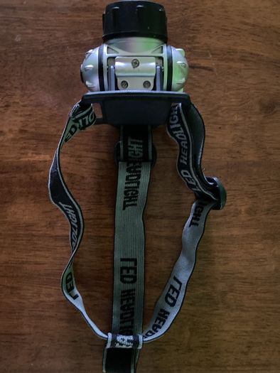 Led head lights straps