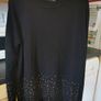 Karen Millen Embellished Hem Black Jumper UK 12 Image 9