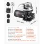 Vertical Fishing Windlass, 12V DC 600W, Windlass Anchor Systems Fit for 6.35 mm Chain or 14.3 & 15.9 mm Nylon Rope, Max Pull 320 kg, 316 Stainless Steel Construction, for Boats 6-11 m Image 5