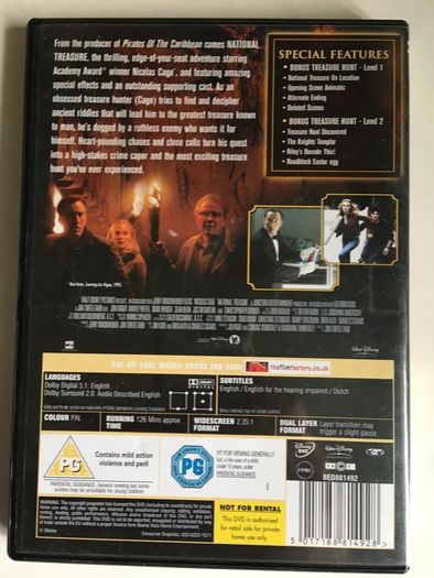 National Treasure 1+2 (Nicolas Cage) [Movie 2xDVD]