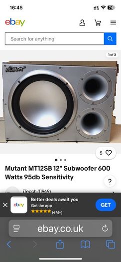 mutant subwoofer