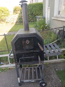 Oven fire charcoal pizza oven