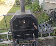 Oven fire charcoal pizza oven