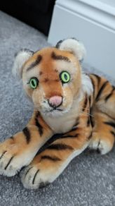 Steiff 1960's Vintage Tiger