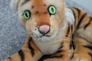 Steiff 1960's Vintage Tiger