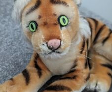 Steiff 1960's Vintage Tiger