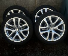 17 inch Genuine VW Donnington Scirroco Alloys