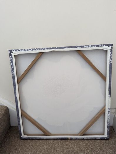 2 x Foil Print on canvas
