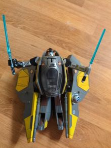 Vintage 2005 Star Wars Transformers: Anakin Skywalker To Spaceship