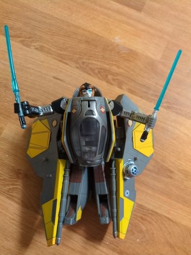 Vintage 2005 Star Wars Transformers: Anakin Skywalker To Spaceship