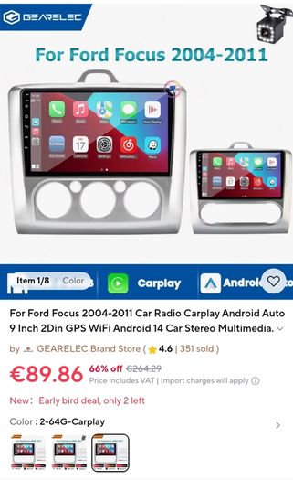 Ford Focus Radio