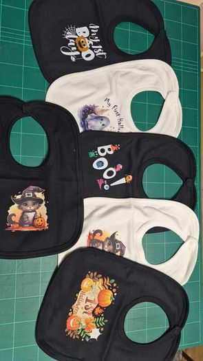 Halloween Baby Bibs - Various Designs