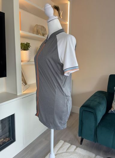 Reduced Ladies Grey Crane Cycle Jersey Size UK 8-10 / EU 36-38