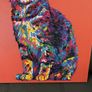 Diamond cat picture - on a canvas Image 4