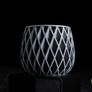 Modern 3D Printed Decorative Plant Pot Image 2