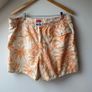 Polo Ralph Lauren Orange Hawaiian Palm Print Swim Trunks Mesh Lined Image 4