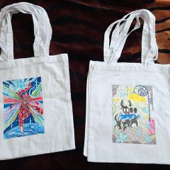 Limited Tote bags ( Scizor and Hollow ) design