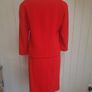 Louis Feraud vintage  red skirt and top Image 6