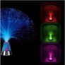 Colour Changing Fibre Optic Crystal Lamp - 13.5" Mood Lamp for Bedroom & Living Room Battery Powered (FREE POSTAGE) Image 2