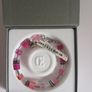 Coeur de Lion GeoCUBE Pink Crystal Bracelet 2838/30-0422 New Boxed CAN POST Image 6