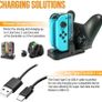 Accessory Bundle Kit designed for Nintendo switch Accessories Geeks and Oled console users Case and Screen protector, Joycon grips and Wheels (FREE POSTAGE) Image 4