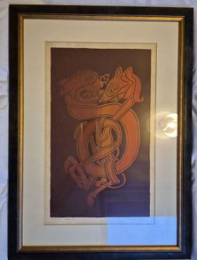 Celtic Art - Siobhan Doyle - Letter "D"