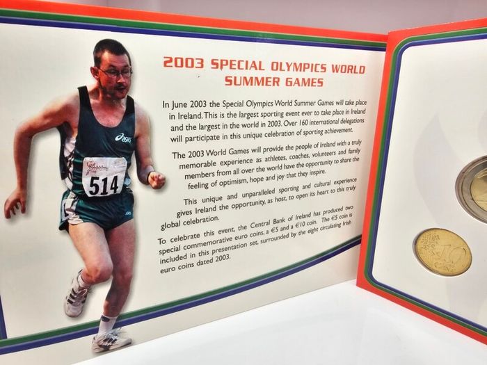 Ireland 2003 Special Olympics Wold Games Coin Set Central Bank of Ireland