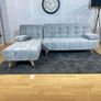 Scandi Vibes , Corner Sofa Bed with a Twist Image 3