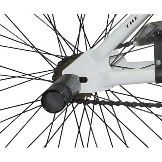 11" Rooster BIG DADDY, 20" Spoked Wheel, White/Black