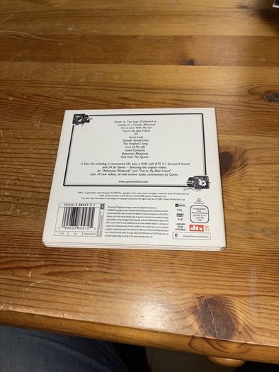 Queen - A Night At The Opera CD/DVD