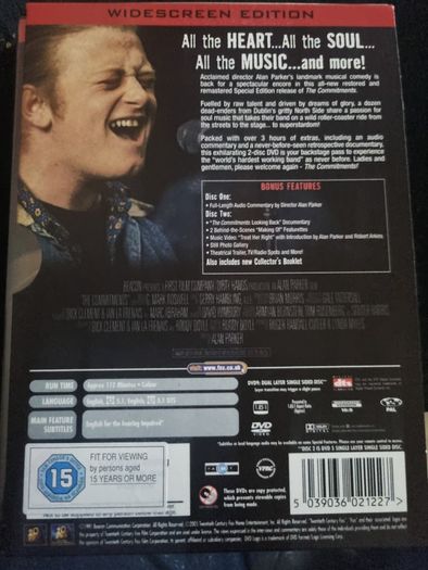 The Commitments 2 Disc Special Edition