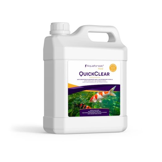 Aquaforest Quick Clear 1L - A fast and safe water clarifier for garden ponds.