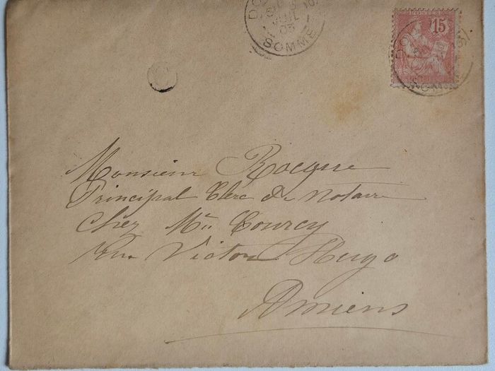 Antique Collection: 10 Vintage French Handwritten Letters Envelopes 1901-1910 Beautiful Calligraphy Paris Hotel History Ephemera Lot