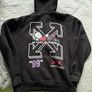 Off-White x KAWS style hoodie Image 4