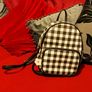 Chic Checkered Mini Backpack Claires Image 6