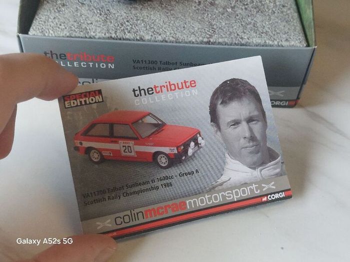 Colin Mcrae Talbot Sunbeam ti 1600cc