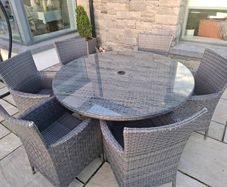 Rattan patio furniture