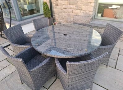 Rattan patio furniture