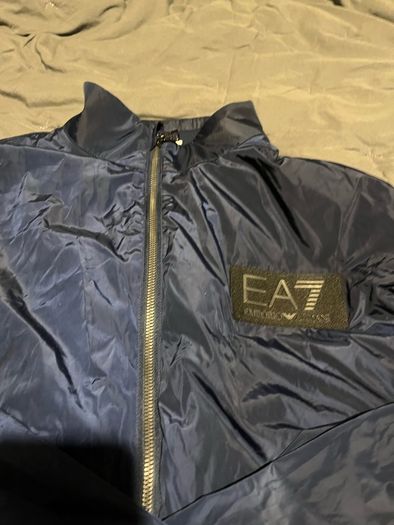 Armani jacket size xxl navy