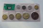3 x Silver coins in 1972 Austrian Proof Coin Set ("durch Ihre Volksbank" edition)
