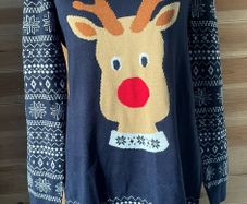 christmas jumper dress size 10 new