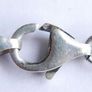 Vintage heavy Sterling Silver 925  Snake square Chain, length 18" - 20,6g Image 9