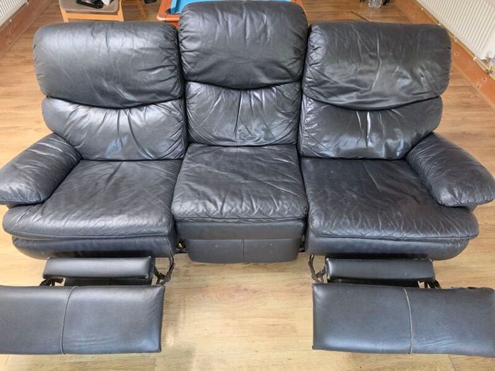 Leather sofas